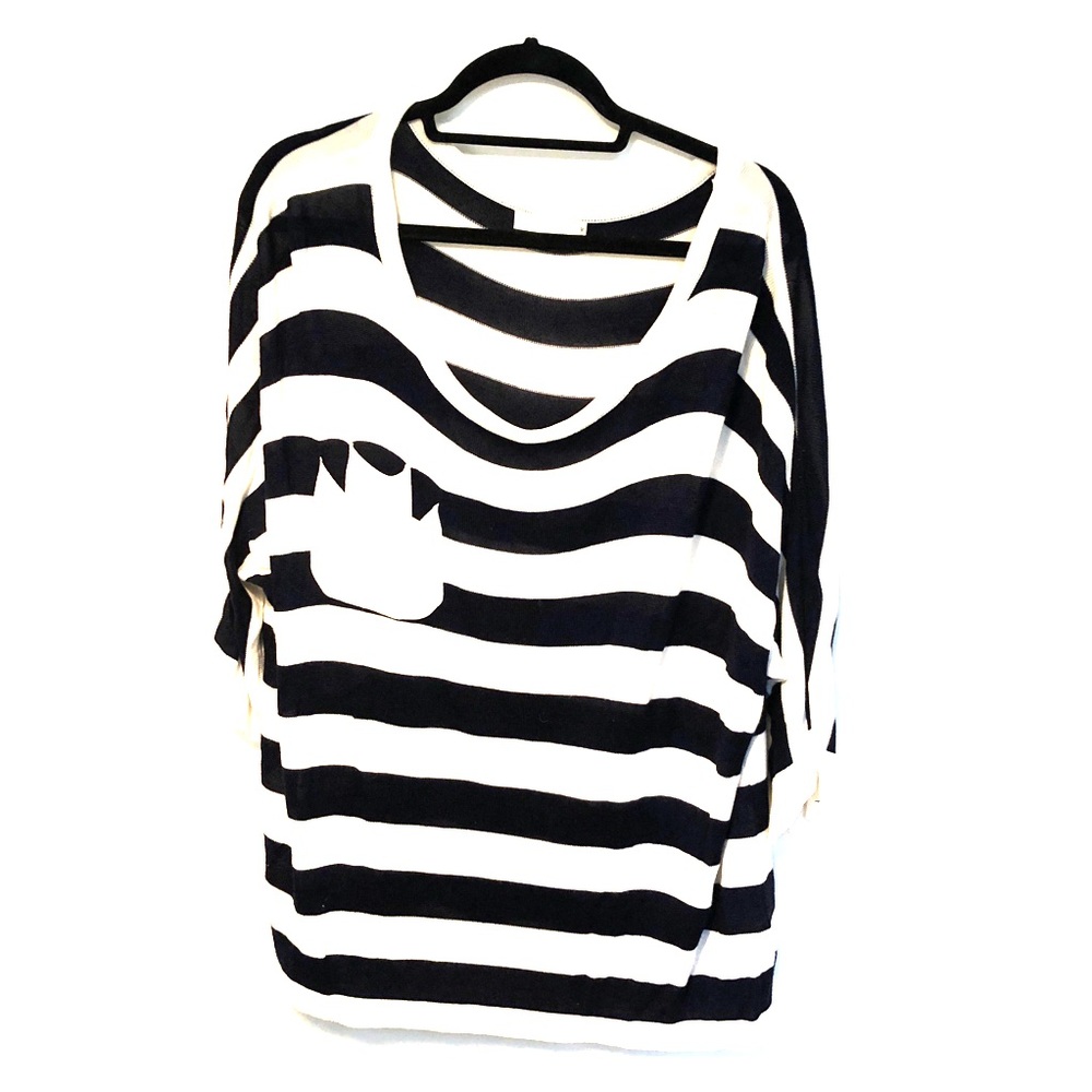 Navy and white stripes Millau sweater